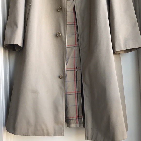 The Burton Collection long Khaki trench coat - Picture 3 of 14